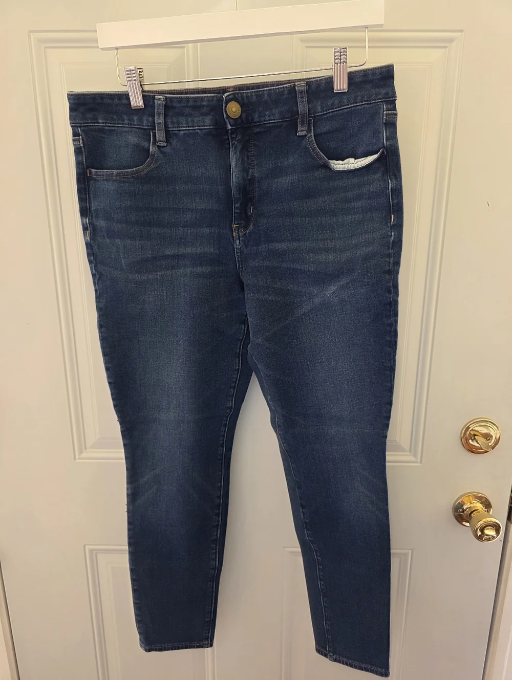 American Eagle High Rise Jeggings Size 14 Short - Picture 1 of 6